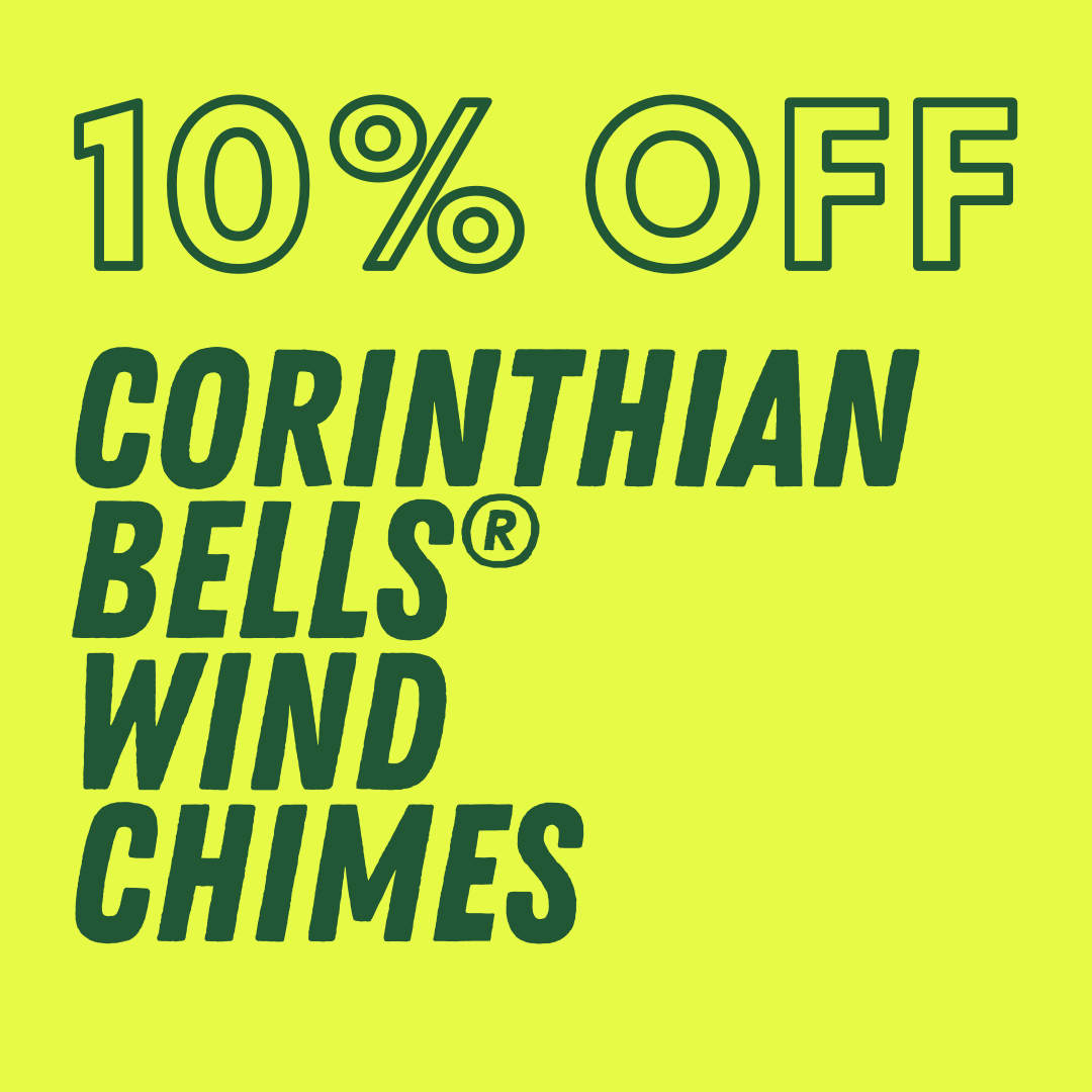 10% Off Corinthian Bells® Wind Chimes