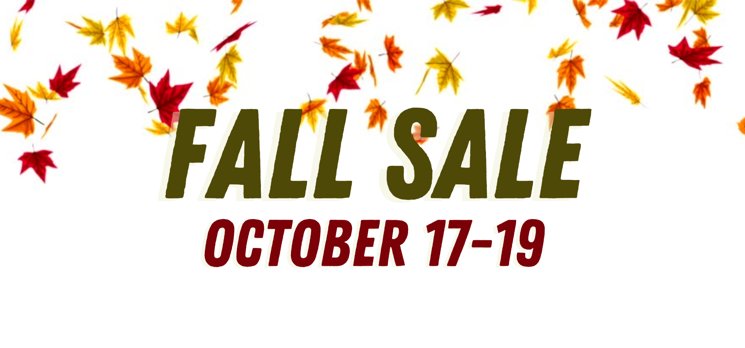 Fall Shrub Sale Oct 17-19